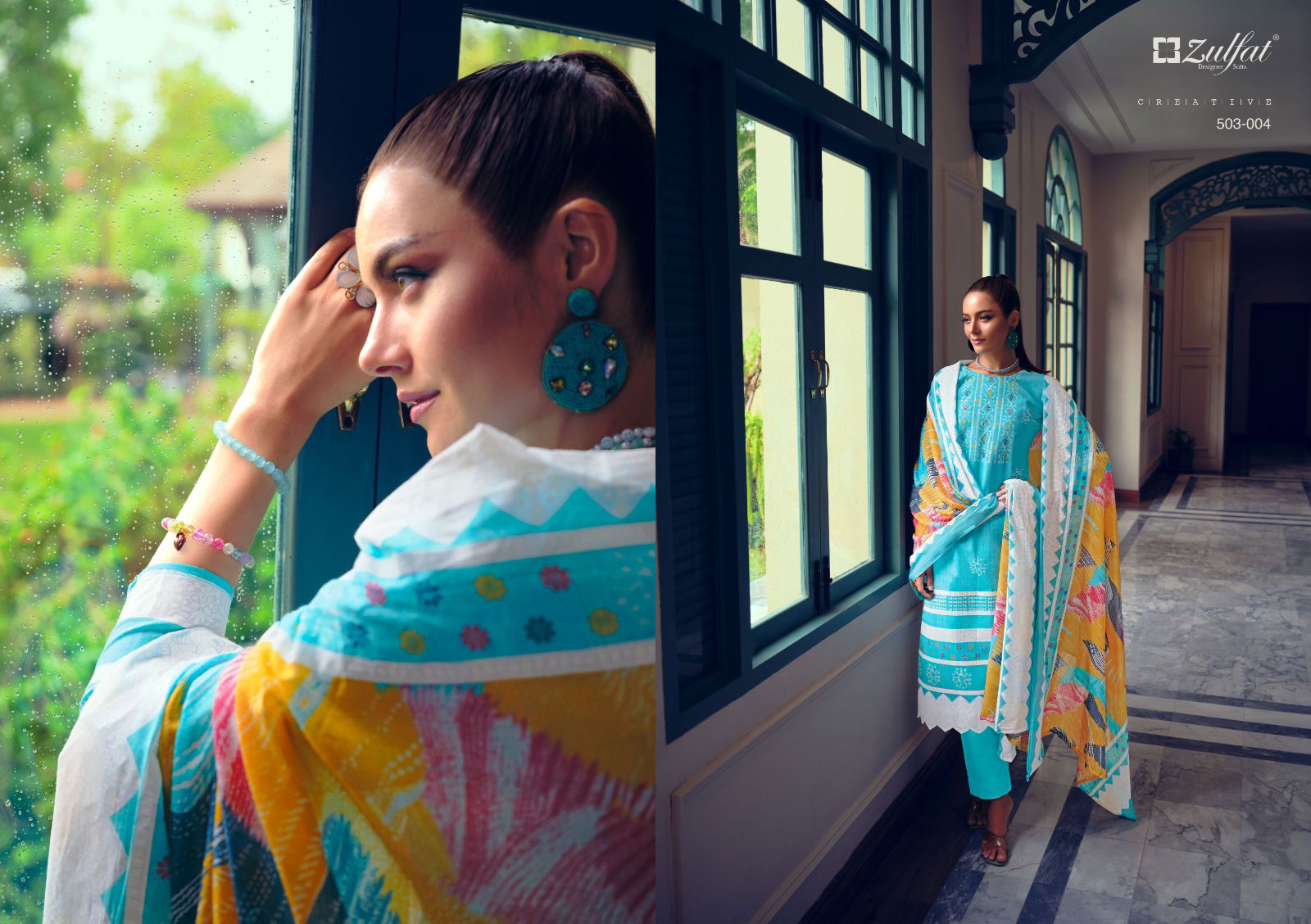 Nasreen BY Zulfat Cotton Dress Material Catalog